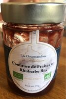Confiture de Fraises et Rhubarbe Bio