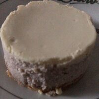 Cheesecake myrtilles