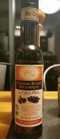 Vinaigre rouge balsamique à l'ail noir