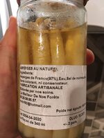 Asperges au naturel