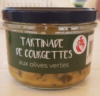 Tartinade de courgettes aux olives vertes