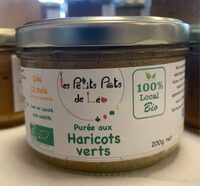 Purée aux haricots verts