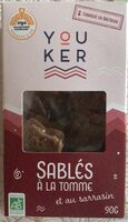 Sablés à la tomate et au sarrasin