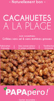 Cacahuètes à la plage - juste caramélisées