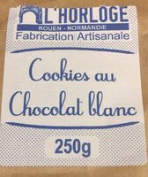Cookies au chocolat blanc