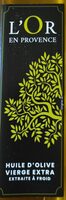 Huile d'olive vierge extra