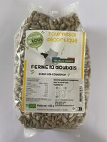 Graines de TOURNESOL DECORTIQUEES