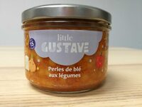 Perles de blé aux légumes - 15 mois