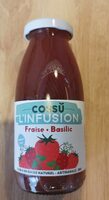 Cossu l'infusion fraise basilic