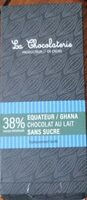 Chocolat au lait 38% sans sucre
