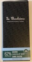Chocolat noir 62% sans sucre