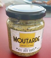 Moutarde miel et ail des ours