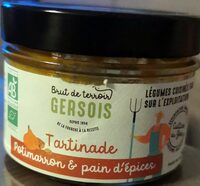 Tartinade Potimarron & pain d'épices