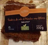 Tenders de colin d'Alaska aux épices