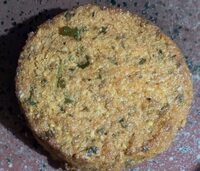 Burger vegan falafel