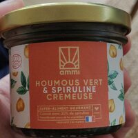 Houmous Vert & Spiruline Crémeuse