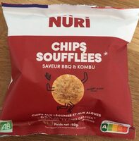 Chips soufflées saveur BBQ et Kombu