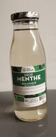 Sirop menthe biologique