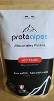 Altitude whey protéine sans sucre fraise