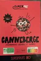 Canneberge séchées et sucrées