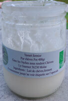 Yaourt fermier pur chèvre