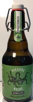 Pieuvre noire Kombucha menthes