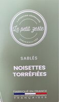Sablés noisettes torréfiées