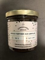 Pâte à tartiner aux lentilles