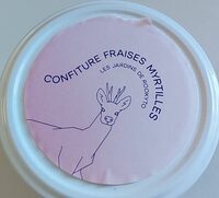 Confiture fraises myrtilles