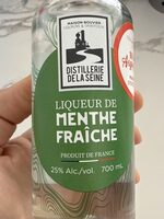 Liqueur de menthe fraîche