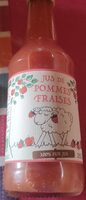 Jus de pommes fraises