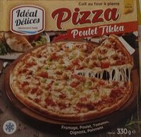 Pizza poulet Tikka