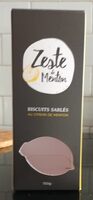 Biscuits sablés au citron de Menton