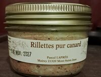 Rillettes pur canard