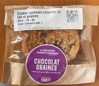 Cookie lyonnais chocolat au lait et graines
