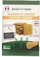 Crackers de légumes BIO butternut coriandre
