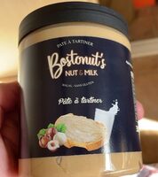 Pâte à tartiner nut & milk