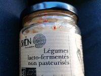 Légumes lacto-fermentés non pasteurisés - kimchi