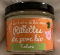 Rillettes de porc bio