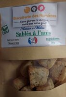 Sablés à l'anis