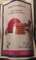 Biscuits apéritifs betterave