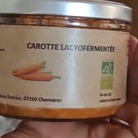 Carotte lactofermentée