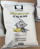 Chips de pomme de terre au sel de mer