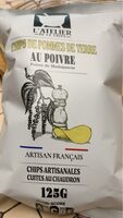 Chips de pommes de terre au poivre