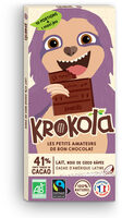 Krokola lait 41% cacao noix de coco râpée