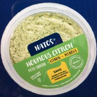 Houmous citron menthe