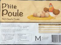 Oeufs frais