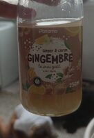 Boisson rafraîchissante au citron et au gingembre