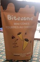 Mini cônes fourrés au chocolat