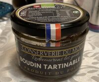 Boudin tartinable Bio